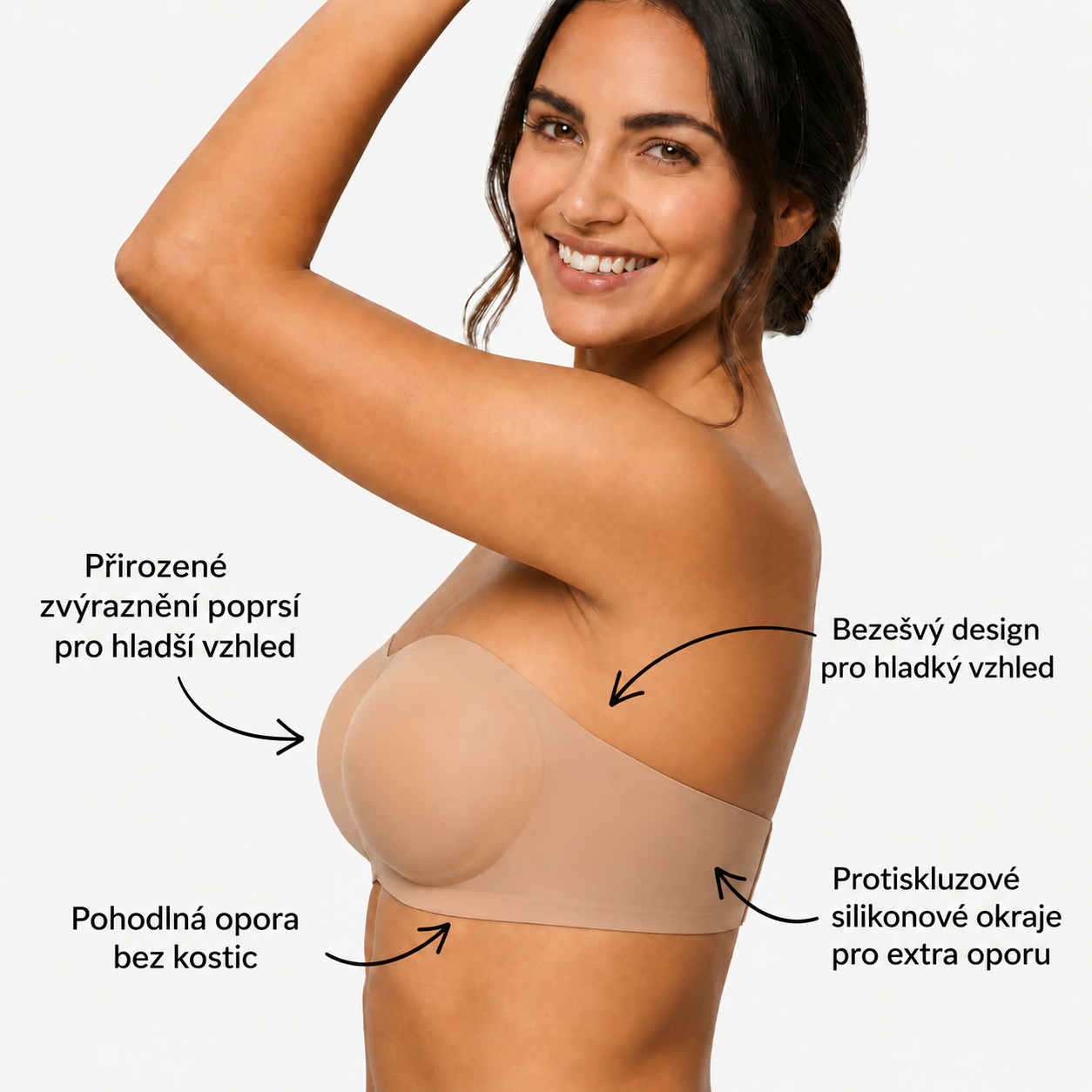 Bellara Sculpt™ | Neviditelná podprsenka bez ramínek