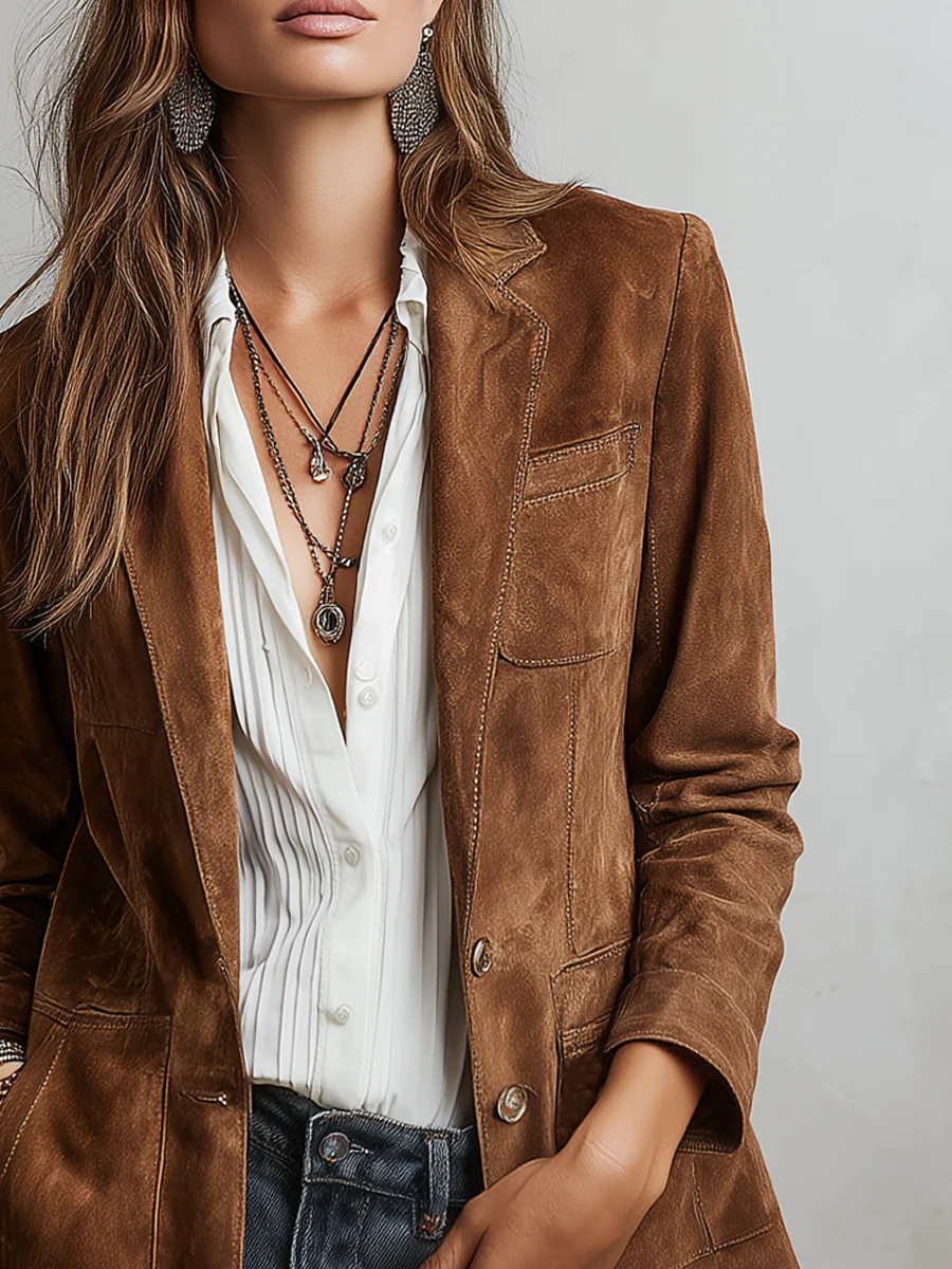Verona | Vintage Suede Jacket