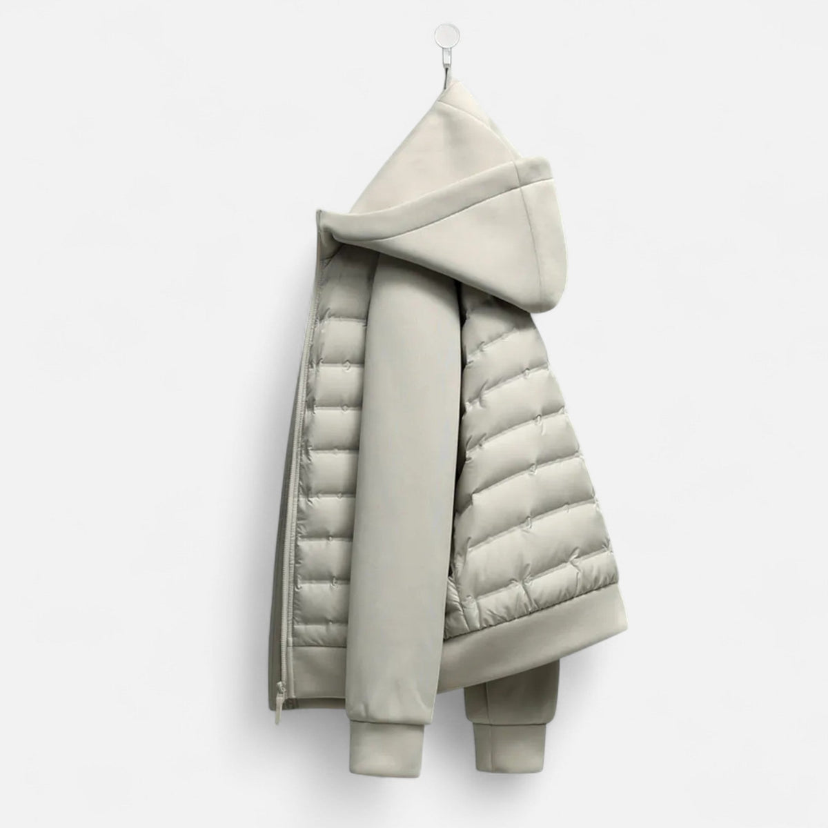 Men's Hooded Quilted Puffer Jacket