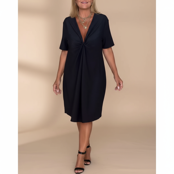 Heather - Effortless Twist Dress